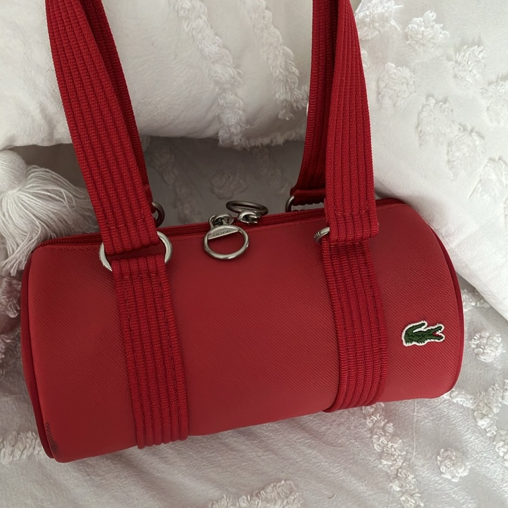 Lacoste Red Purse ❣️